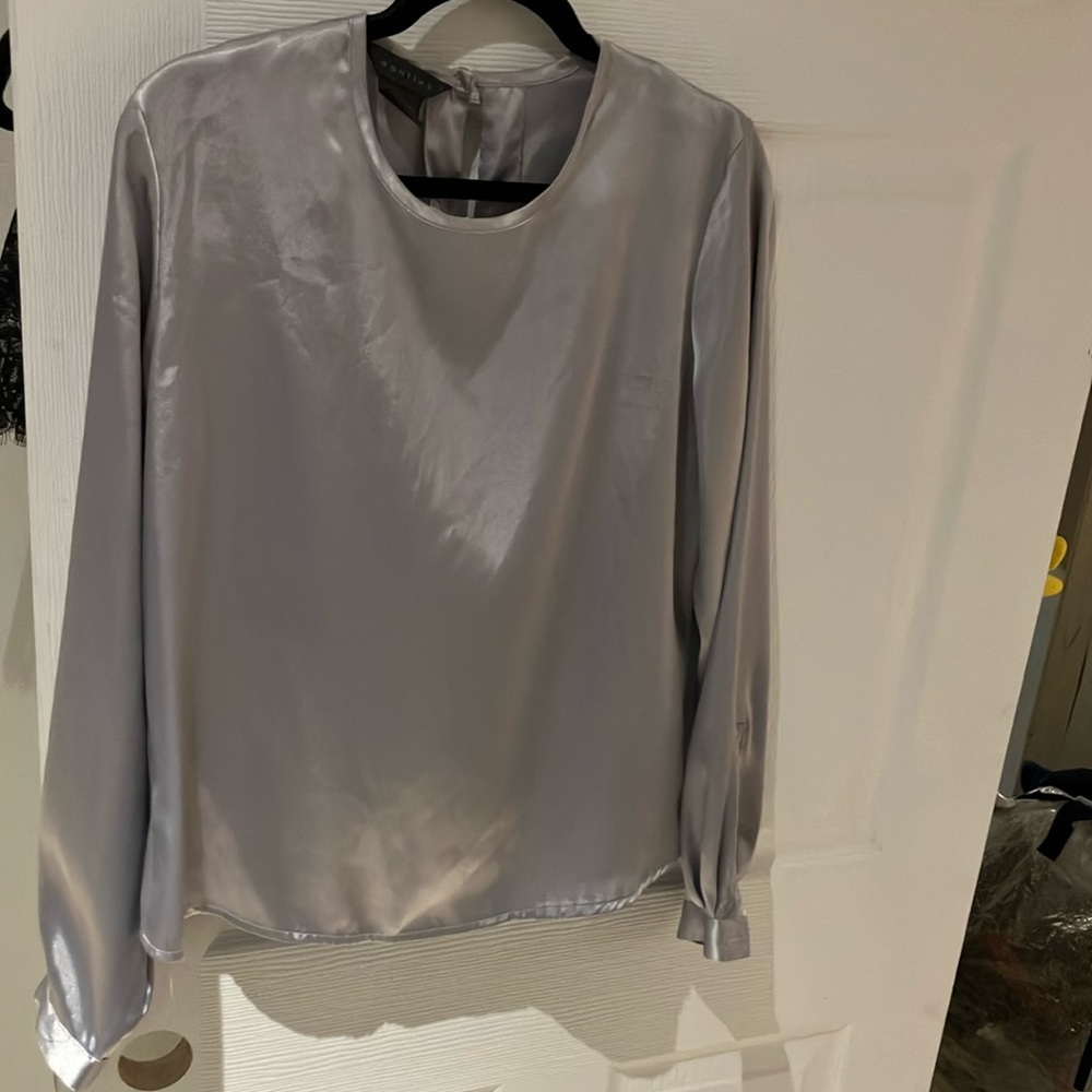 (US 14) Mantles Sheer Blouse